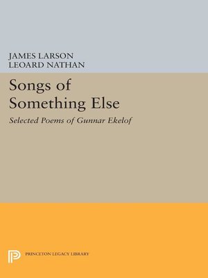 cover image of Songs of Something Else